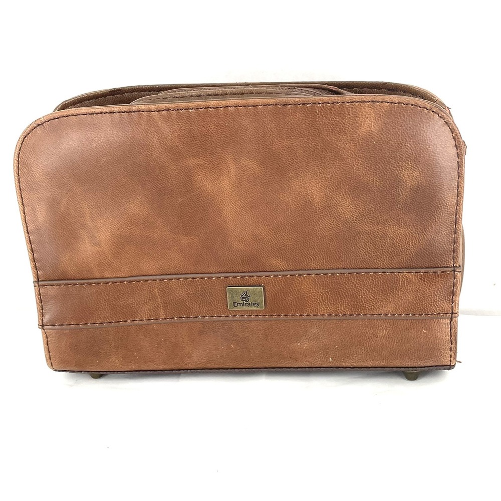 Bvlgari Toiletry Bag Exclusive Emirates Collaboration Cleaning Shaving Kit Empty